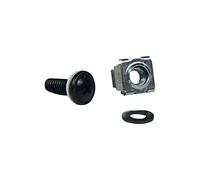 Tripp Lite SmartRack Square Hole Hardware Kit - Accesorio de Rack (Aluminio, Negro, 2,54 cm, 15,24 cm, 10,16 cm)