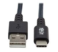 Tripp Lite U038-010-GY-MAX - Cable USB (3 m, USB A, USB C, 2.0, 480 Mbit/s, Gris)