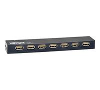 Tripp Lite U223-007 concentrador y concentrador 480 Mbit/s Negro - concentradores y concentradores (USB 2.0, 480 Mbit/s, Negro, CE, FCC, RoHS, 0-70 °C, 166,1 mm)