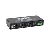 Tripp Lite U223-007-IND hub de Interfaz 480 Mbit/s Negro - Concentrador (USB 2.0, 480 Mbit/s, Negro, Metal, 142 mm, 64 mm)