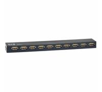 Tripp Lite U223 - 010 Nodo concentrador - hubs & concentrateurs (USB 2.0, Negro, 0 - 70 °C, USB)