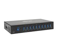 Tripp Lite U360-010-IND nodo - Concentrador (USB 3.0 (3.1 Gen 1) Type-B, USB 3.0 (3.1 Gen 1) Type-A, 5000 Mbit/s, Negro, SGCC, CE, FCC, RoHS, REACH)