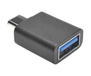 Tripp Lite U428-000-F Adaptador de Cable USB C USB 3.0 A Negro - Adaptador para Cable (USB C, USB 3.0 A, Male Connector/Female Connector, Negro)