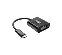 Tripp Lite U444-06N-VB-AM USB-C (Type-C) to VGA Adapter, USB 3.1 Gen 1, Thunderbolt 3 Compatible, 1080p, M/F, Negro Adaptador de Cable