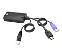 Tripp Lite Unidad de Interfaz DVI USB para Servidor con Medios Virtuales y Soporte CAC para Conmutadores KVM B064 (B055-001-UDV) Schwarz, Violett