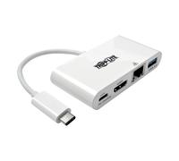 Tripp Lite USB-C Stecker auf HDMI/USB-A/USB-C/Ethernet Buchse Adapterkabel HDMI,