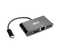 Tripp Lite Usb C To Hdmi Multiport Video Adapter Converter W/ Usb-A... NUEVO