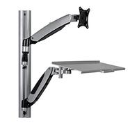 Tripp Lite WWSS1327RWTCWall-Mount para Escritorio Sentado Escritorio de pie de Escritorio con Soporte de Cliente Delgado