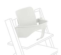 Tripp Trapp Baby Set 2 de Stokke, Blanco - Ideal para bebés de 6 a 36 meses - Convierte la silla Tripp Trapp (fabricadas después de mayo 2003) en una cómoda trona