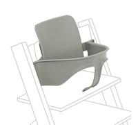 Tripp Trapp Baby Set 2 de Stokke, Verde Glaciar - Ideal para bebés de 6 a 36 meses - Convierte la silla Tripp Trapp (fabricadas después de mayo 2003) en una cómoda trona