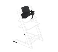 Tripp Trapp Baby Set de Stokke, Negro - Convierte la Silla en una Trona - Asiento extraíble para 6-36 meses - Compatible con los modelos Tripp Trapp posteriores a mayo de 2006