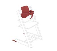Tripp Trapp Baby Set de Stokke, Rojo Cálido - Convierte la Silla en una Trona - Asiento extraíble para 6-36 meses - Compatible con los Modelos Tripp Trapp posteriores a mayo de 2006