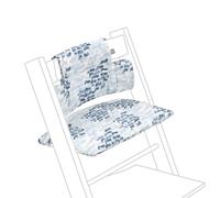 Tripp Trapp Cojín Clásico, Azul Olas - A Juego con la Silla Tripp Trapp y la Trona para Mayor Apoyo y Comodidad - Lavable a máquina - para Todo Tipo de Sillas Tripp Trapp