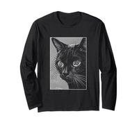 Trippy Cat Pastel Goth Gothic Grunge Alt Punk Weirdcore Manga Larga