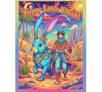 Trippy Little Friends: 50+ drawings, Adorable Psychedelic Coloring Book for Adult, Trippy animals, Funny Aliens and Groovy drawing