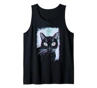 TRIPPY WEIRDCORE GOTH A Cat Gothic Grunge Alt Punk Weirdcore Camiseta sin Mangas