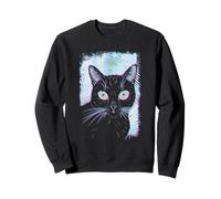 TRIPPY WEIRDCORE GOTH A Cat Gothic Grunge Alt Punk Weirdcore Sudadera