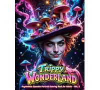 Trippy Wonderland: A Psychedelic Cannabis Coloring Book for Adults VOL. 2: A surreal and mind-bending coloring adventure through Wonderland - ... spark creativity, relaxation, and chill vibes