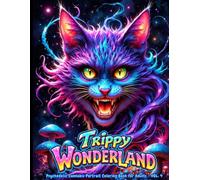 Trippy Wonderland: A Psychedelic Cannabis Coloring Book for Adults VOL. 4: A surreal and mind-bending coloring adventure through Wonderland - ... spark creativity, relaxation, and chill vibes