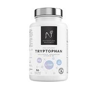 Triptófano con Magnesio + Melatonina + Vitamina B6. Para reducir el estrés y el insomnio, para un sueño reparador. 60 cápsulas vegetales.