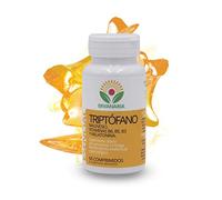 Triptófano con Magnesio - Vitaminas B6 B5 B3 - Melatonina y Espirulina | 60 Comprimidos | Menos Cansancio y Fatiga - Mejor Estado de Ánimo - Concentración - Regula El Sueño y la Ansiedad