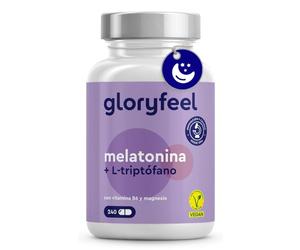 Triptofano con Melatonina y Magnesio - 240 Cápsulas - Melatonina Complex con Vitamina B6-120 noches Máxima Dosis Sueño - Para dormir bien - 100% natural, efectivo y vegano