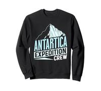 Tripulación De La Expedición A La Antártida Retro Antártida Sudadera