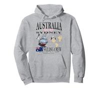 Tripulación de Vela de Sydney Australia Sudadera con Capucha