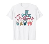 Tripulación navideña Jesús Feliz Navidad Los Cristianos aman a Cristo Camiseta
