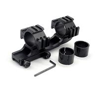 Trirock Cantilever Dual Ring Scope Base Mount for 25.4mm / 30mm Riflescope Quick Release with 3 Side Picatinny/Weaver Rail