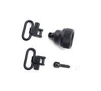 TRIROCK New 1.0'' Rifle Sling Swivels Mossberg 835/590-12 Gauge Gun Magazine Cap Adapter Mounting Kit S-8112