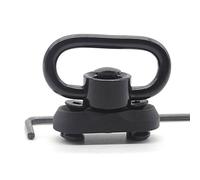 Trirock QD Sling Swivel Push Button 3,2 cm Ganchos con Redondo Edge keymod Suelo para AR15