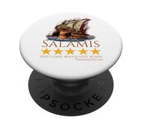 Trirreme Griego Antiguo - Batalla de Salamina - History Meme PopSockets PopGrip Adhesivo