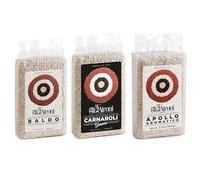 Tris Arroz Gli Aironi: Carnaroli con Yema, Vialone Nano, Apollo Aromático 1 kg x 3