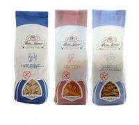 Tris Pasta Sin Gluten con Cereales: Arroz Integral, Maíz y Arroz, Amaranto, Teff y Quinoa 250 gr x 3