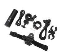 TRISAR Cámara para Casco de Motocicleta, Cámara Antivibración WiFi para Casco de Bicicleta Impermeable Deporte DV 4K para Montar (Black)