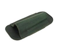 Trisar Funda para Cuchillo, Funda para Cuchillo Portátil de Cuero Crazy Horse Duradera para Regalo (Green)