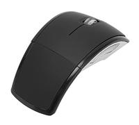 Trisar Ratón Inalámbrico Plegable, Ratón Inalámbrico Compacto Portátil para Oficina (Black)