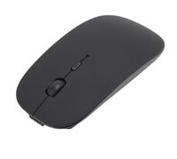 Trisar Ratón Inalámbrico, Ratón de Modo Dual Ajustable de 3 dpi, Portátil y Recargable para Viajes de Negocios para (Black)