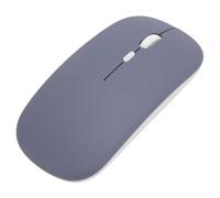 Trisar Ratón Inalámbrico, Ratón USB Inalámbrico de Poco Ruido 2,4G Práctico Duradero PC de Alta Sensibilidad (Purple)