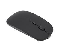 Trisar Ratón Inalámbrico Recargable, Agarre Cómodo, Ajuste de 3 dpi, Ratón Inalámbrico, Desplazamiento Ligero, Antideslizante, Clic Silencioso, Portátil para Air Pro (Black)