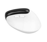 TRISAR Ratón Inalámbrico Vertical, Ratón Ergonómico de Alta Sensibilidad para Oficina (White)