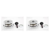 TRISCAN 2x Eje de Rueda Juego Cojinetes Trasero para Audi A4 Seat Exeo St 8E2 B6