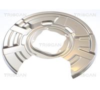 TRISCAN Antisalpicaduras Disco Freno Eje Trasero Derecha para BMW 5er F10 F18 6
