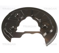 TRISCAN Antisalpicaduras Disco Placa de Anclaje Trasero Izquierdo para VW Golf