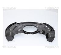 TRISCAN Placa de Anclaje Antisalpicaduras Delantero Izquierdo para Toyota Yaris