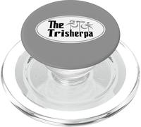 TRISHERPA Triatlón Triatleta Iron Tri Sherpa Design PopSockets PopGrip para MagSafe
