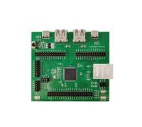 Trisoye CH32V307V-EVT-R0 Placa de desarrollo CH32V307 Core MCU RISC-V de 32 bits USB2.0 Phy Ethernet Evaluación de aplicación integrada