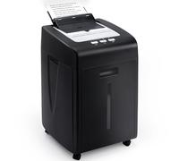 Trisruvian Destructora Papel Profesional Automática: 200 Hojas Trituradora Microcorte Tolva 35L Seguridad P5 Protección Sobrecarga Casa Oficina Escuela Empresa Profesional