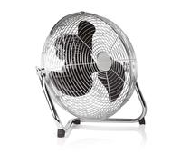 Tristar VE-5937 Ventilador de suelo metálico, 35 centímetros de diámetro, 3 ajustes de velocidad, motor de cobre, ángulo ajustable 130°, 62,1 dB, asa integrada, motor de cobre, 70 W
